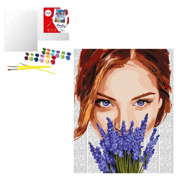 243019 KHO "Барвиста поезія: Лаванда" 40x50см