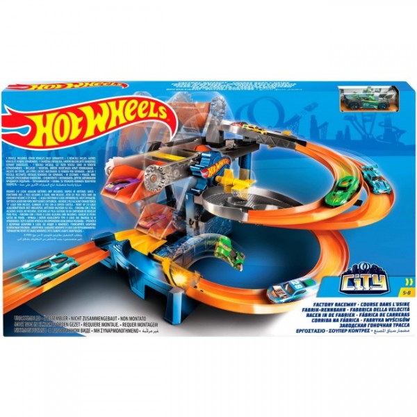 105623 Ігровий набір «Перегони на фабриці» Hot Wheels