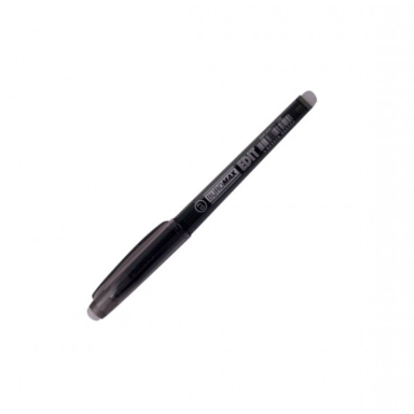 107502 Ручка гелева "пиши-стирай" Edit, чорний, 0.7 mm