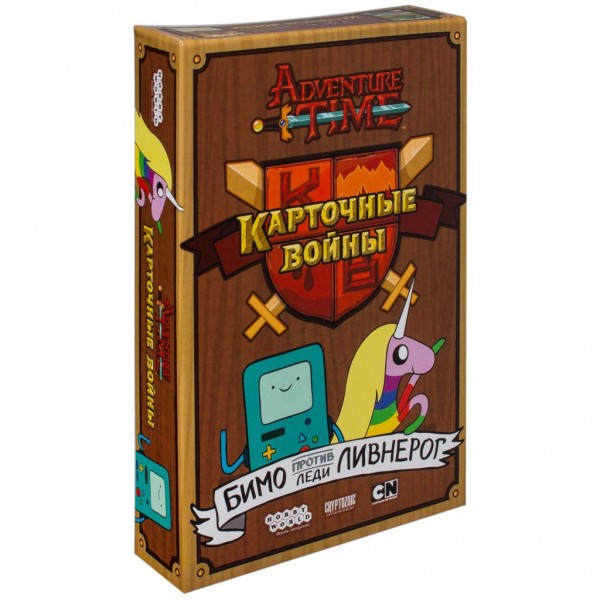 194638 Настільна гра "Час пригод: Карткові війни. Бімо проти Леді Ливнерог"