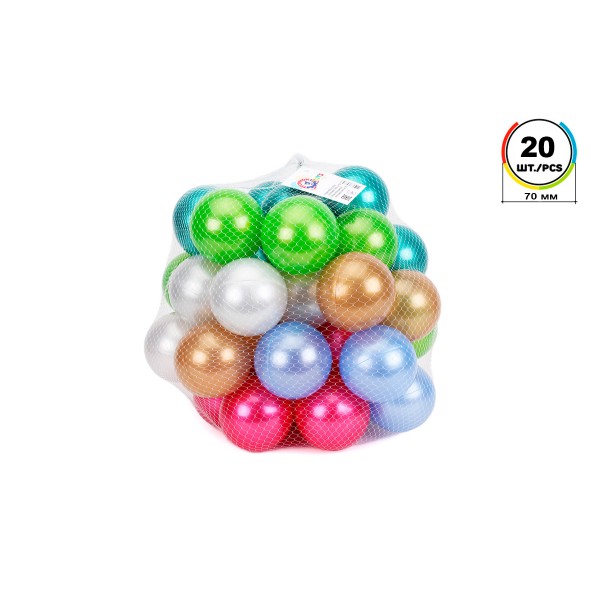 141705 Іграшка «Набір кульок для сухих басейнів ТехноК», арт.8928