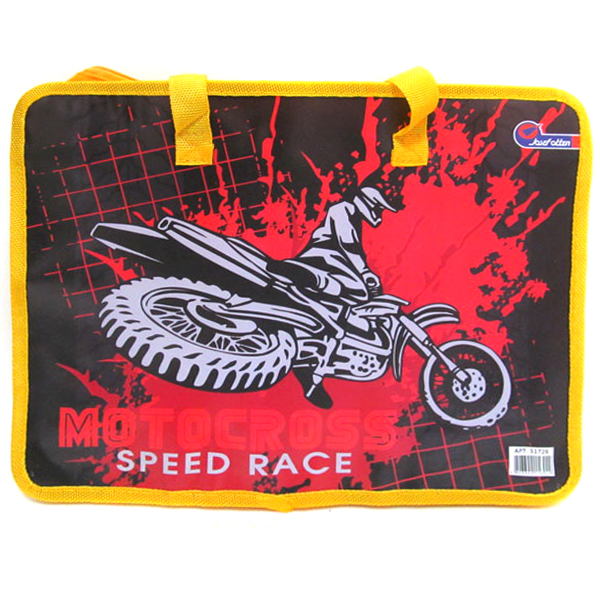 30793 S1726 Сумка с ручками "Motocross", 26х32 см