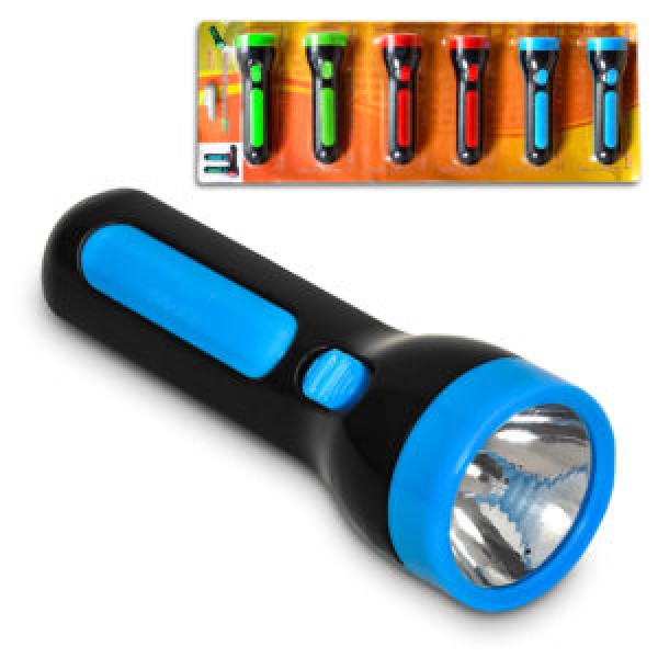 242680 Ліхтарик світлодіодний 1led 13.4*4.1см (без батарейок 1шт*АА) WEP10127-14