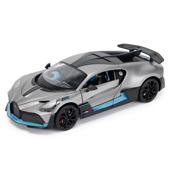 247508 Автомодель - BUGATTI DIVO (сірий, 1:18)
