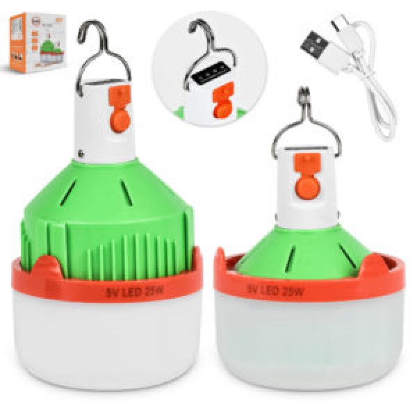 215824 Ліхтарик-лампа LED підвісний акумуляторний 25W 1200mA*2 R93704