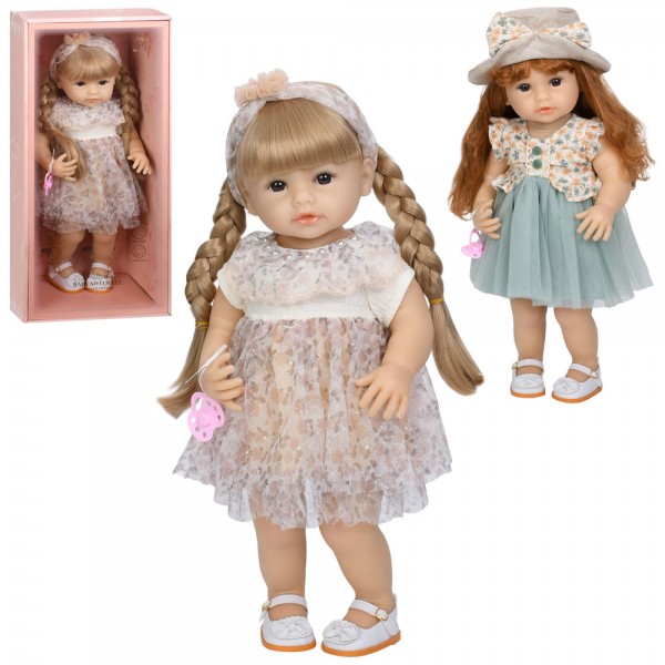 245860 Лялька 8801A-19-21 55см, 2 види, звук, на бат-ці, в кор-ці, 60-29-17см