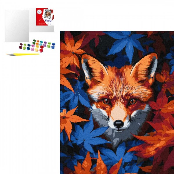 243995 KHO "Осіння лисиця" 40x50см