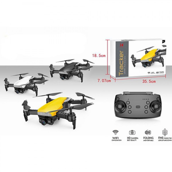 117572 Квадрокоптер LH-X41WF-200 радіокер., акум., камера, запасні лопасті, USB, світло, кор., 27-18,5-7 см