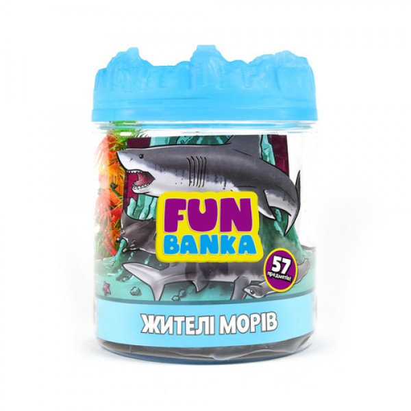 150285 Ігровий набір FUN BANKA – ЖИТЕЛІ МОРІВ