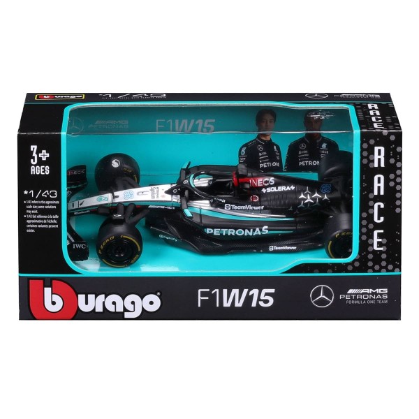 217343 Автомодель - MERCEDES-AMG F1 W15 PERFORMANCE (2024) (1:43)