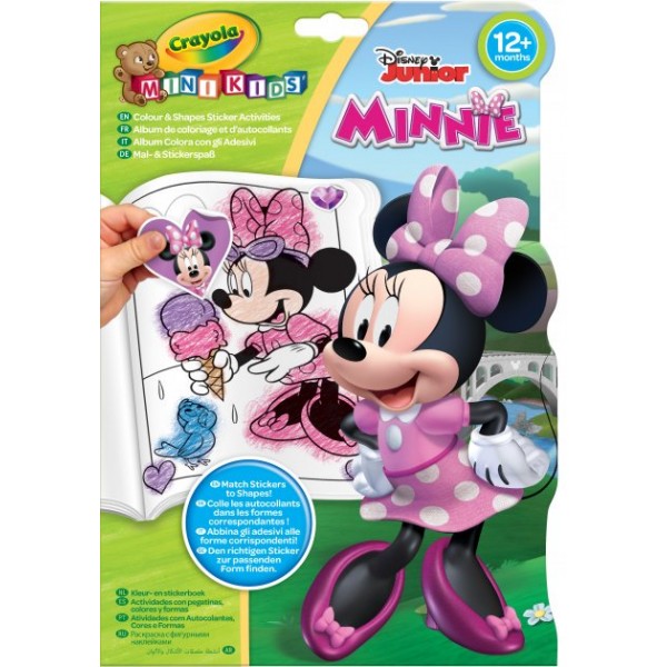 214336 Mini Kids Набір-розмальовка зі стикерами Minnie Mouse