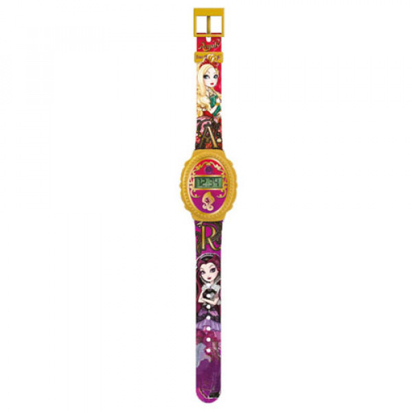 19040 Годинник Ever After High (5 функцій: місяць, дата, години, хвилини, секунди).