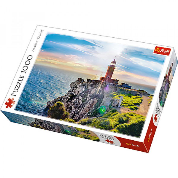 12678 Дитячі іграшки головоломки-пазли з картону Puzzles - "1000" - The Melagavi lighthouse / Trefl