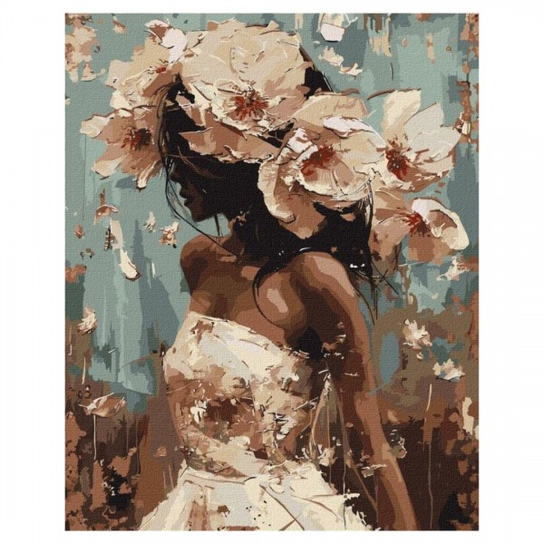 246019 Набір для розпису по номерах "Цвітіння" 40х50см