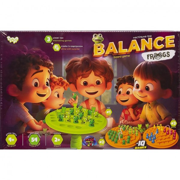 166473 Розвиваюча настільна гра "Balance Frogs" велика (5)