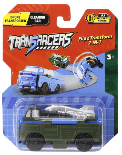 212400 Іграшка TransRacers машинка 2-в-1 Транспортер & Прибиральна машина