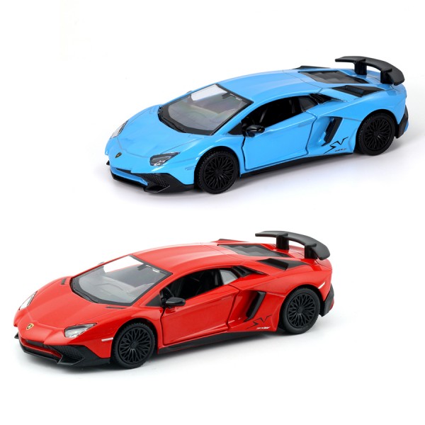 247424 Автомодель - LAMBORGHINI AVENTADOR (червоний, синій)