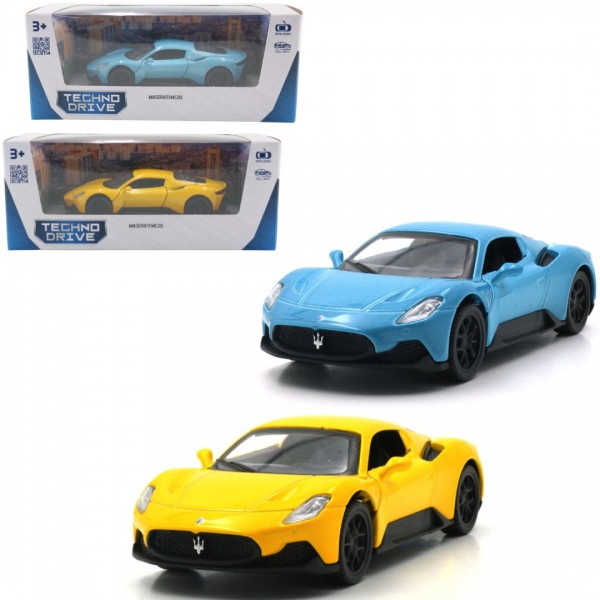 247425 Автомодель - MASERATI MC20 (синій, жовтий)