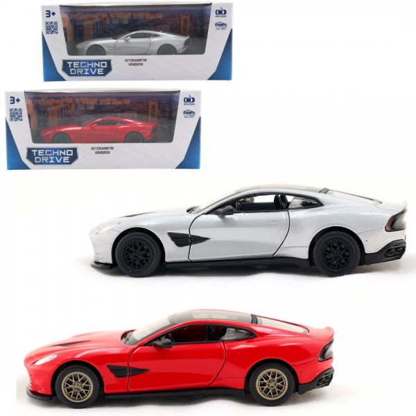 247482 Автомодель - ASTON MARTIN VANQUISH (червоний, сріблястий)