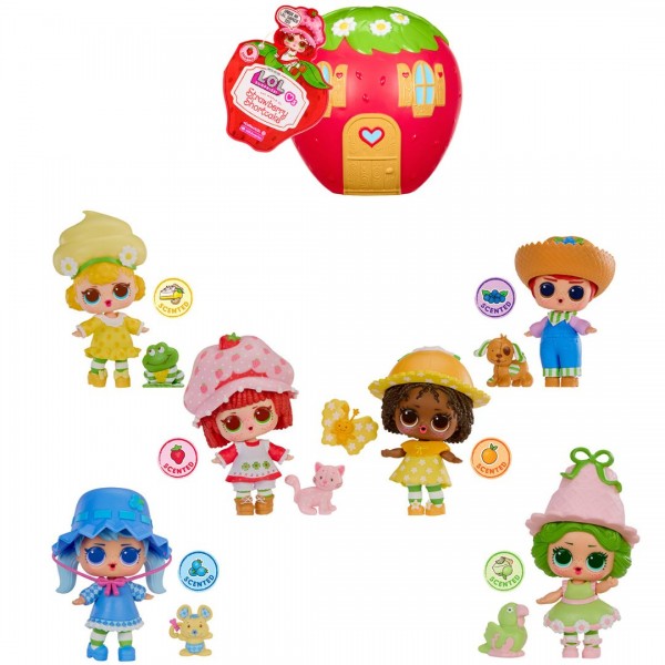 251591 Ігровий набір з лялькою L.O.L. SURPRISE! серії "Loves Strawberry Shortcake" – ШАРЛОТТА-СУНИЧКА ТА ДРУЗІ