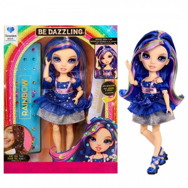 246681 Лялька RAINBOW HIGH серії "Be Dazzling" – ЖЕНЕВ'ЄВА (з аксес.)