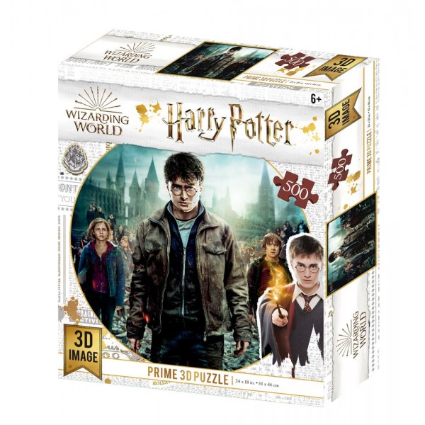 150432 Пазли 3D 32559 Harry Potter, Герміона і Рон, 61-46см., 500дет., кор., 21,5-26-5см.