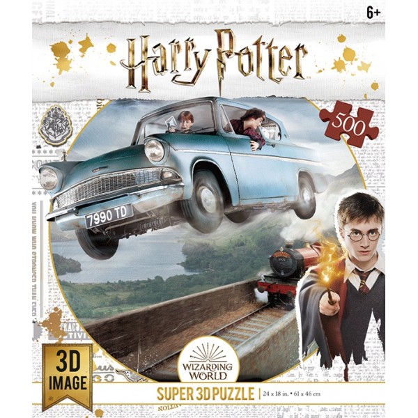 150435 Пазли 3D 32512 Harry Potter, машина, Рон, 61-46см., 500дет., кор., 21,5-26-5см.