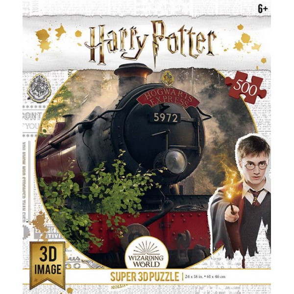 150429 Пазли 32506 3D, Harry Potter, потяг, 61-46см., 500дет., кор., 21,5-26-5см.