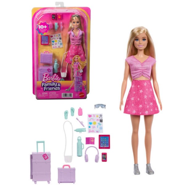 259336 Набір Barbie з лялькою Малібу “Подорож мрії”