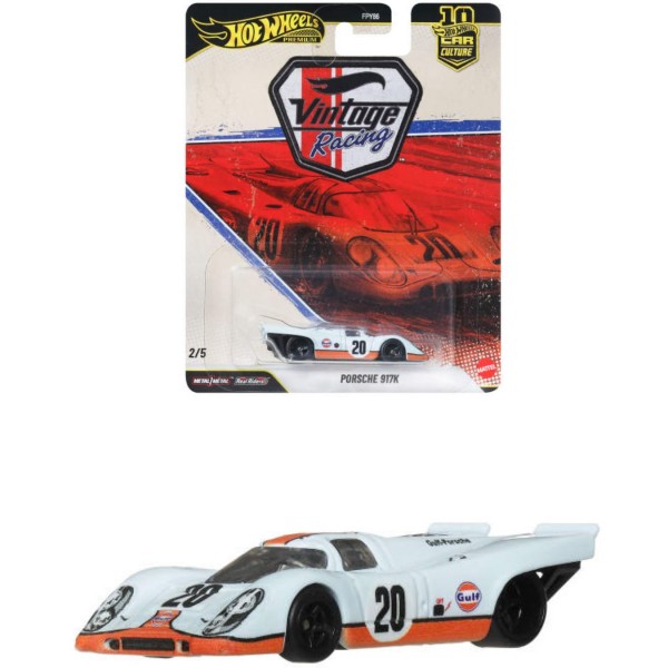 259337 Колекційна модель машинки Porsche 917 K серії "Car Culture" Hot Wheels