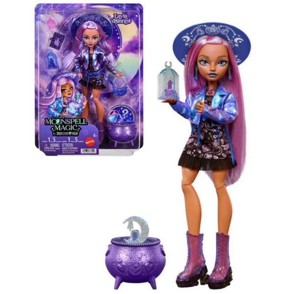 259992 Лялька Лейла Moonspell Magic від Monster High – Чаклунка кристалів