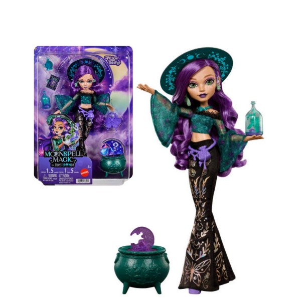 259994 Лялька Віллоу Moonspell Magic від Monster High – Чаклунка природи