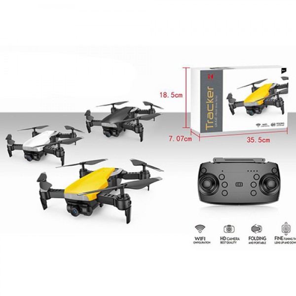 117535 Квадрокоптер LH-X41WF-30 радіокер., акум., камера, запасні лопасті, USB, світло, кор., 27-18,5-7 см