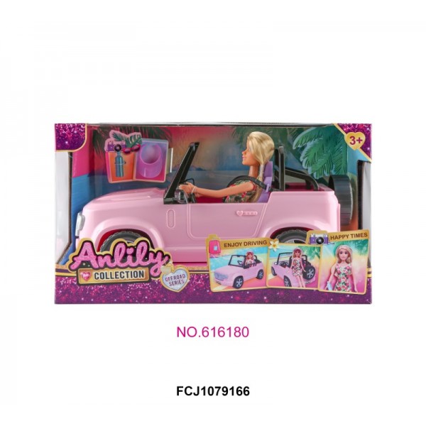 248540 Лялька 616180 машина, аксесуари, кор., 39-23-21 см.