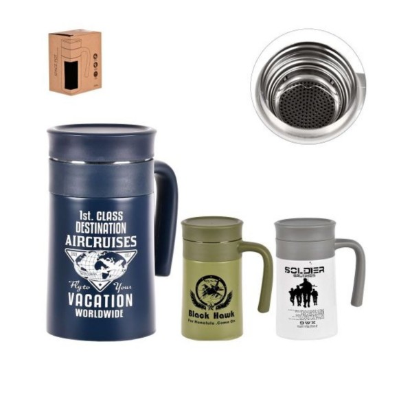 128543 Кружка-термос "Army" 520мл MT-3893