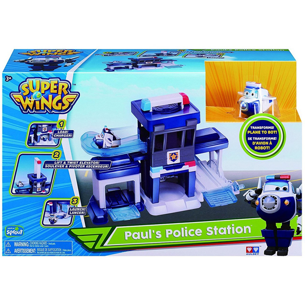 195503 Ігровий набір Super wings арт. EU720815S Paul's Station