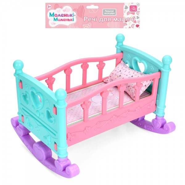 247040 Ліжечко C-07 , подушка, кул., 27,5-49-11 см.