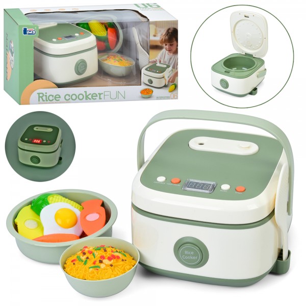 246998 Мультиварка C19 17-10-17см, пара, звук(англ), електронне табло, таймер, продукти, бат.,кор.