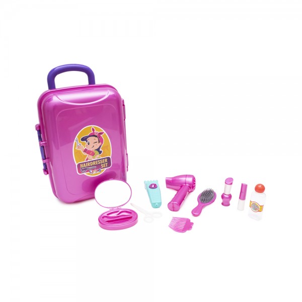 247279 Набір Перукар у валізі з коліщатками