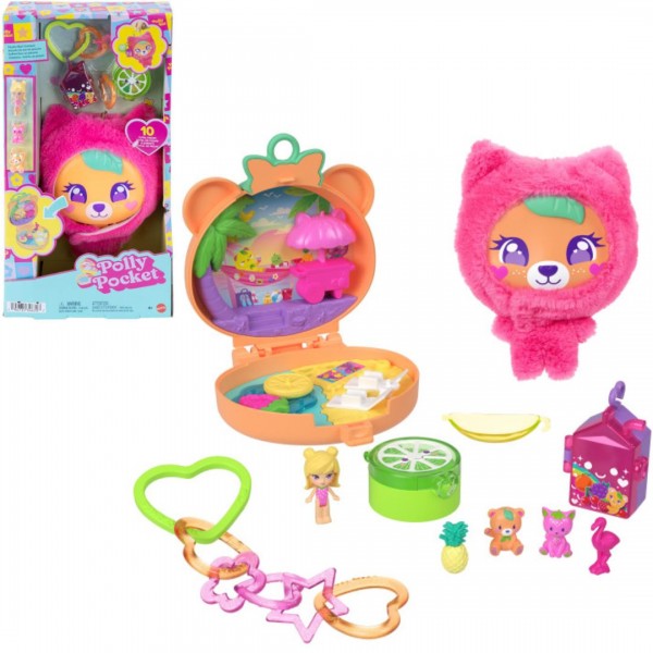 248905 Плюшевий набір Polly Pocket "Великі пригоди у мікросвіті" (в ас.)