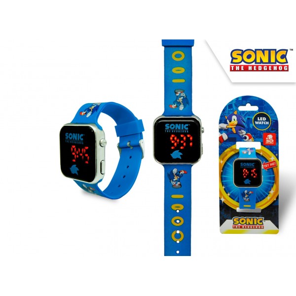 186570 KIDS LICENSING Годинник дитячий LED SONIC