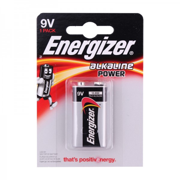 182631 Батарейка ENERGIZER 9V Alk Power уп. 1шт.