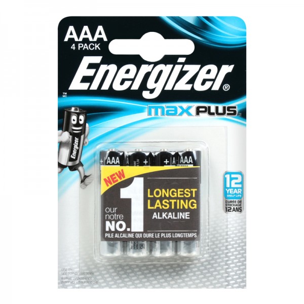 144172 Батарейка ENERGIZER AAA Max Plus