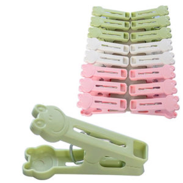 57717 Прищіпка побутова 16 шт/уп 5.5*1.5 см N01407 (160уп)