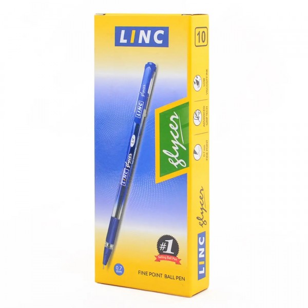 163663 Ручка кульк/масл "Trisys" синя 0,7 мм "LINC"