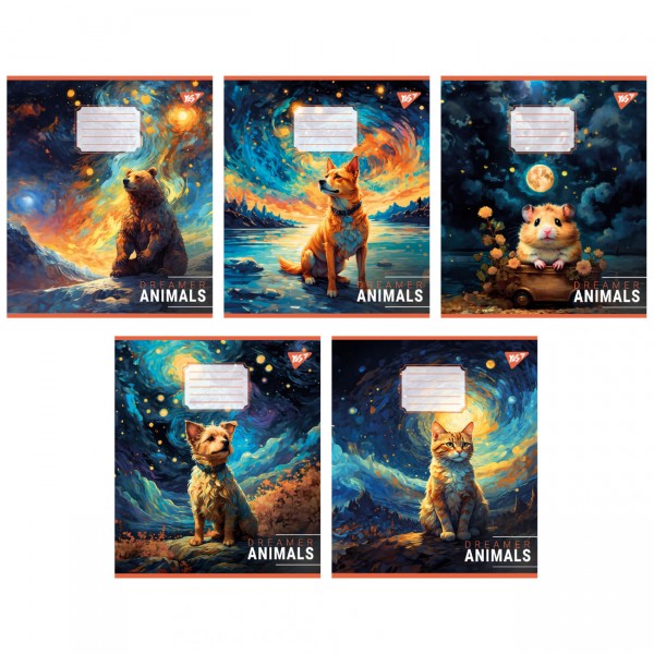 176703 А5/24 кл. Yes Dreamer animals, зошит учнів.
