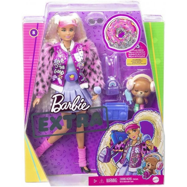 137667 Лялька Barbie "Екстра" з двома білявими хвостиками