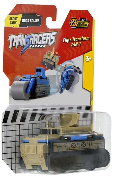 212406 Іграшка TransRacers машинка 2-в-1 Артилерійська станція & Екскаватор