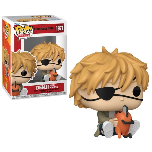 247122 Ігрова фігурка FUNKO POP! серії "Людина-Бензопила" - ДЕНДЖІ ТА ПОЧІТА