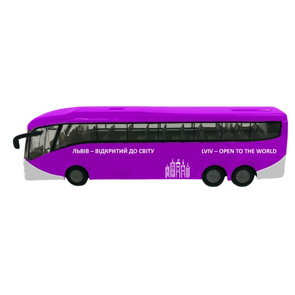 246684 Модель - АВТОБУС ЛЬВІВ (світло, звук)